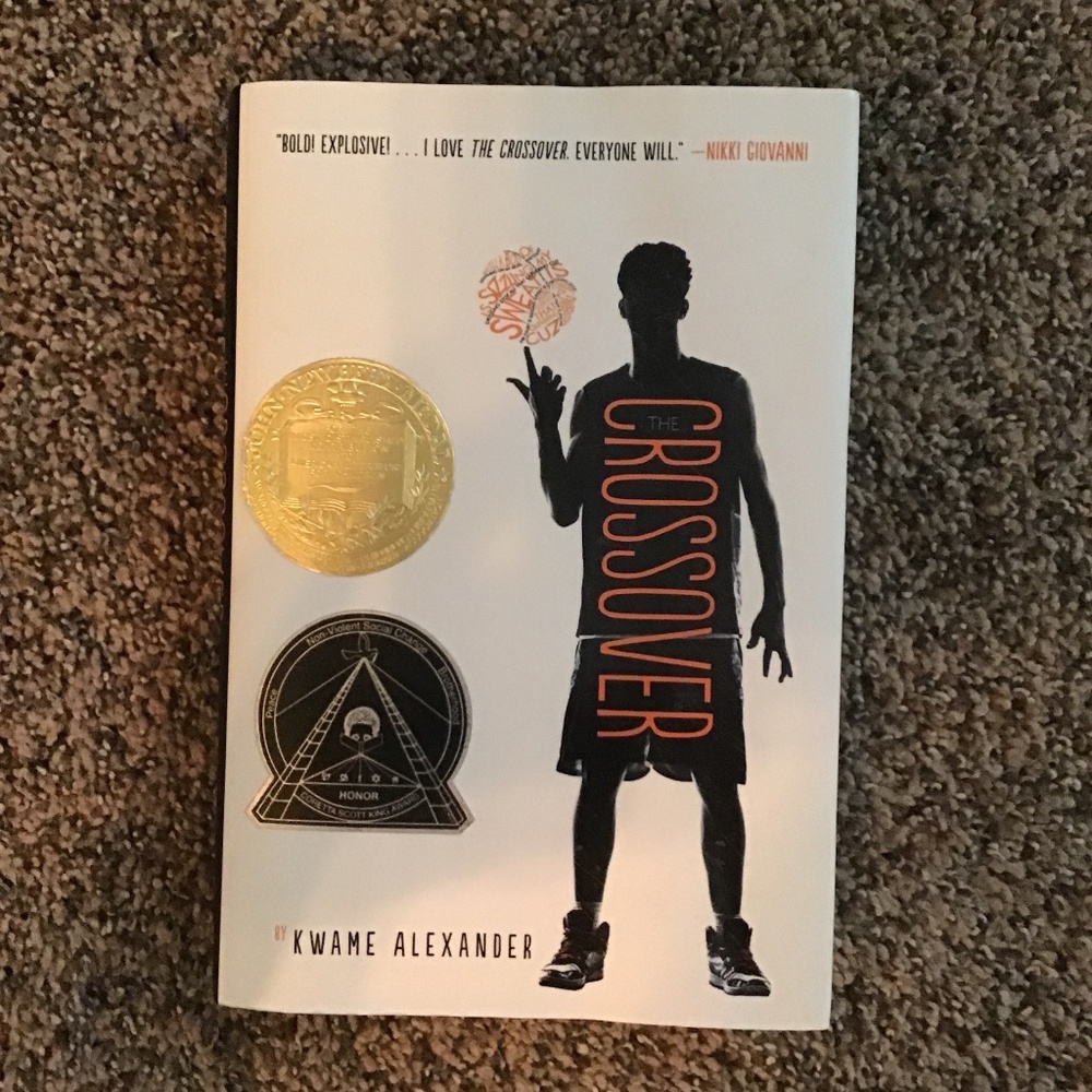 “The Crossover” Hard Cover book by Kwame Alexander